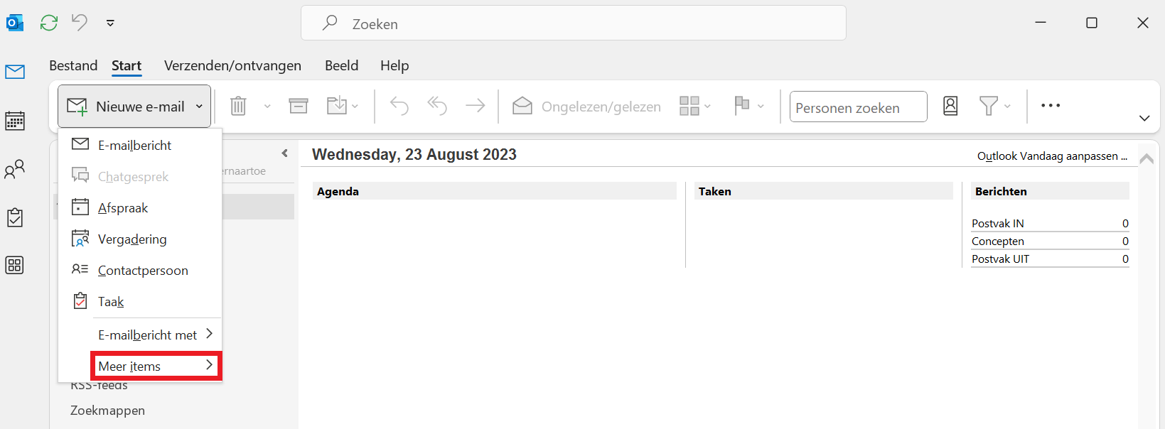 Outlook - Dropdownmenu nieuwe e-mail - Meer items.png