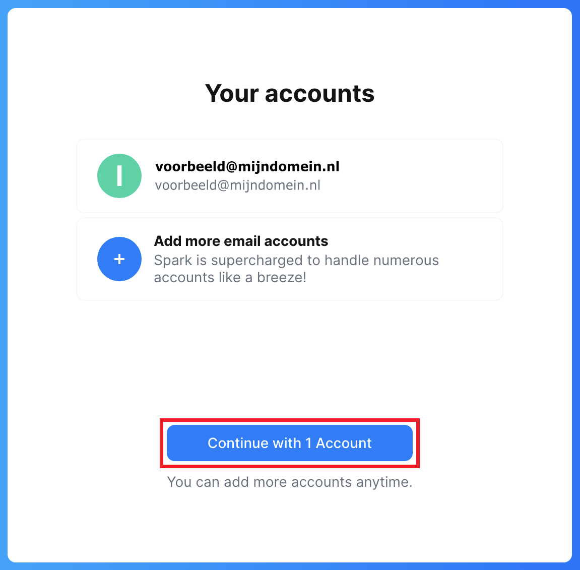 Spark - Your accounts - Continue.png