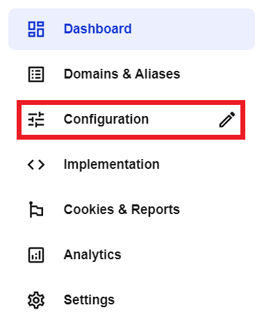 Cookiebot menu - Configuration.png