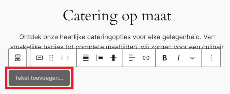 WordPress - Knop - Tekst toevoegen.png