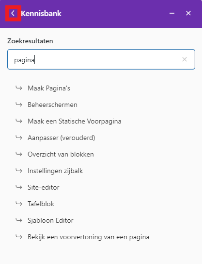 WordPress - Site Assistent - Helpcentrum pijltje.png