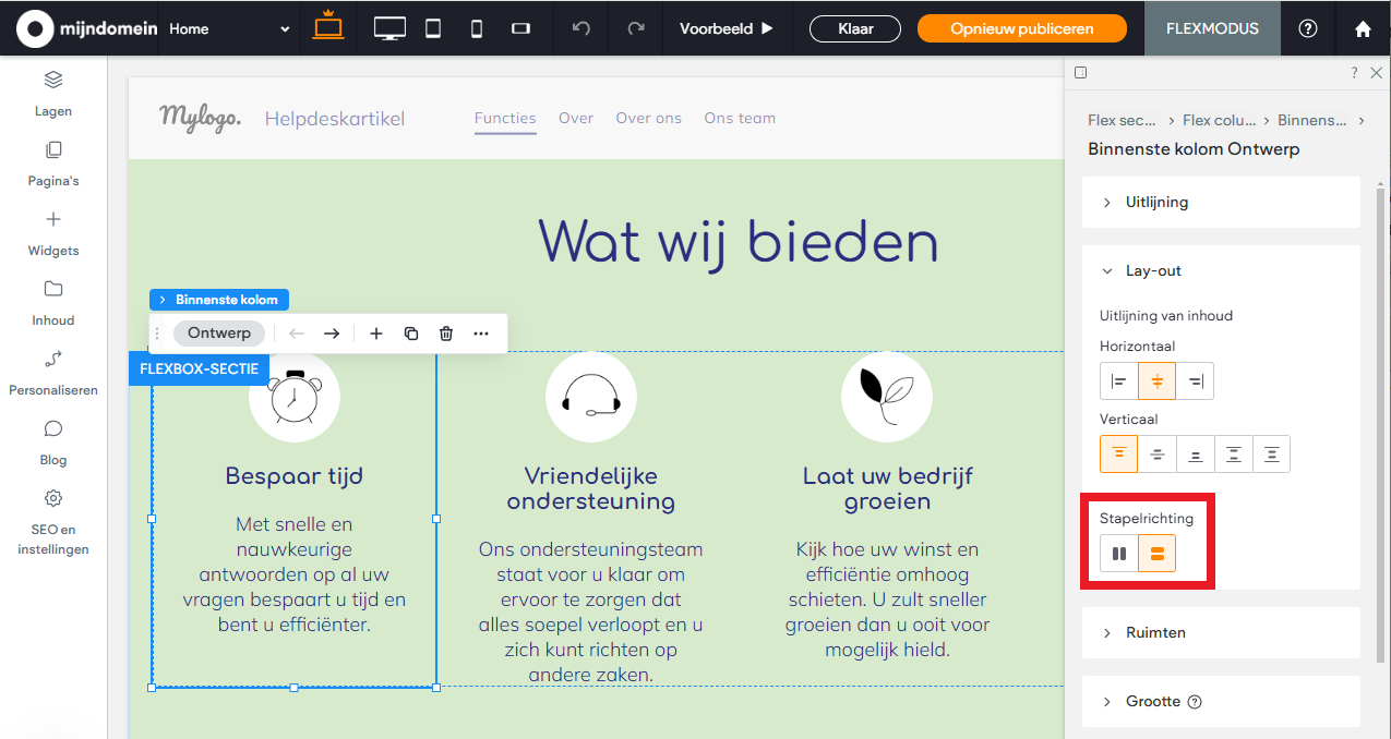 Websitemaker - Flexmodus - Lay-out - Stapelrichting.png
