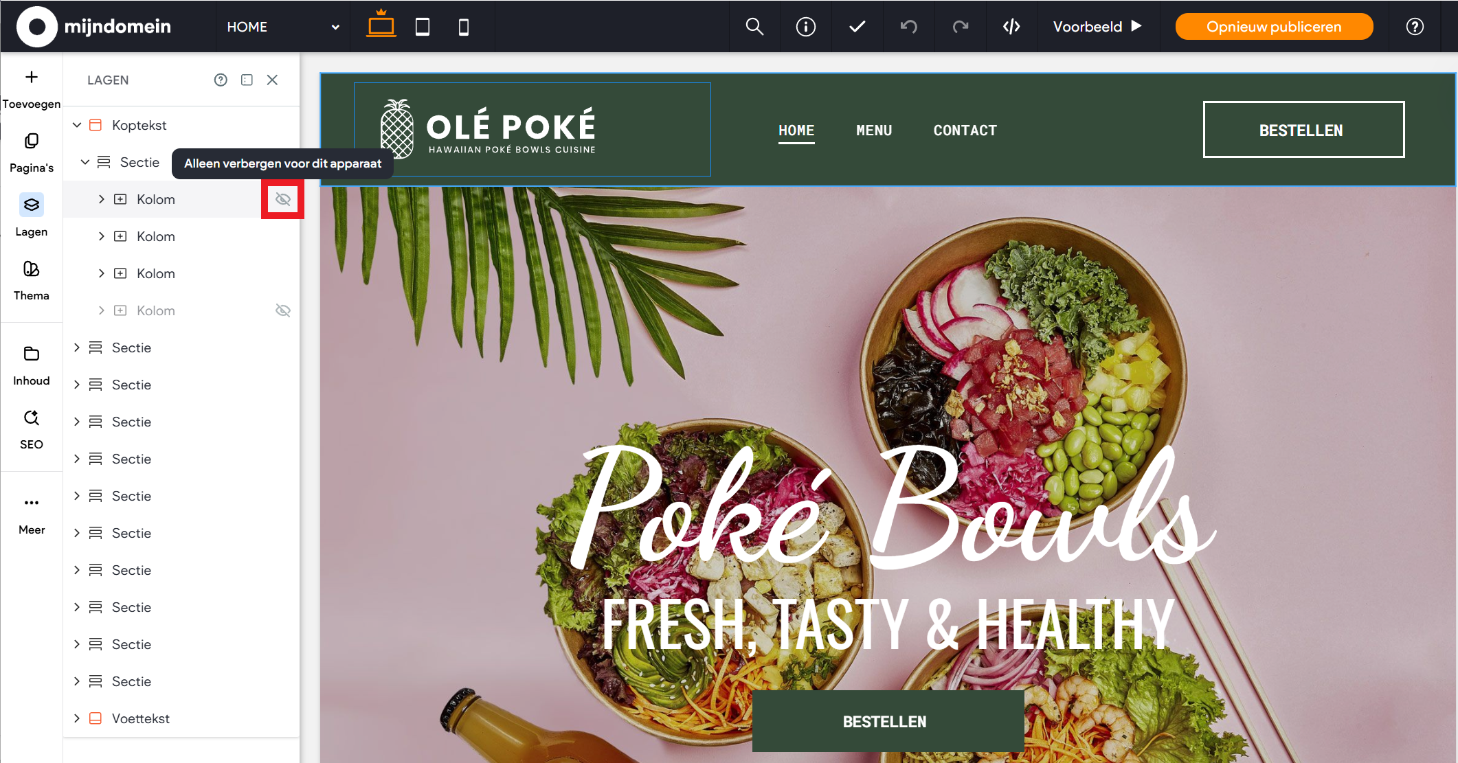 Websitemaker - Lagenpaneel - Koptekst kolom verbergen.png