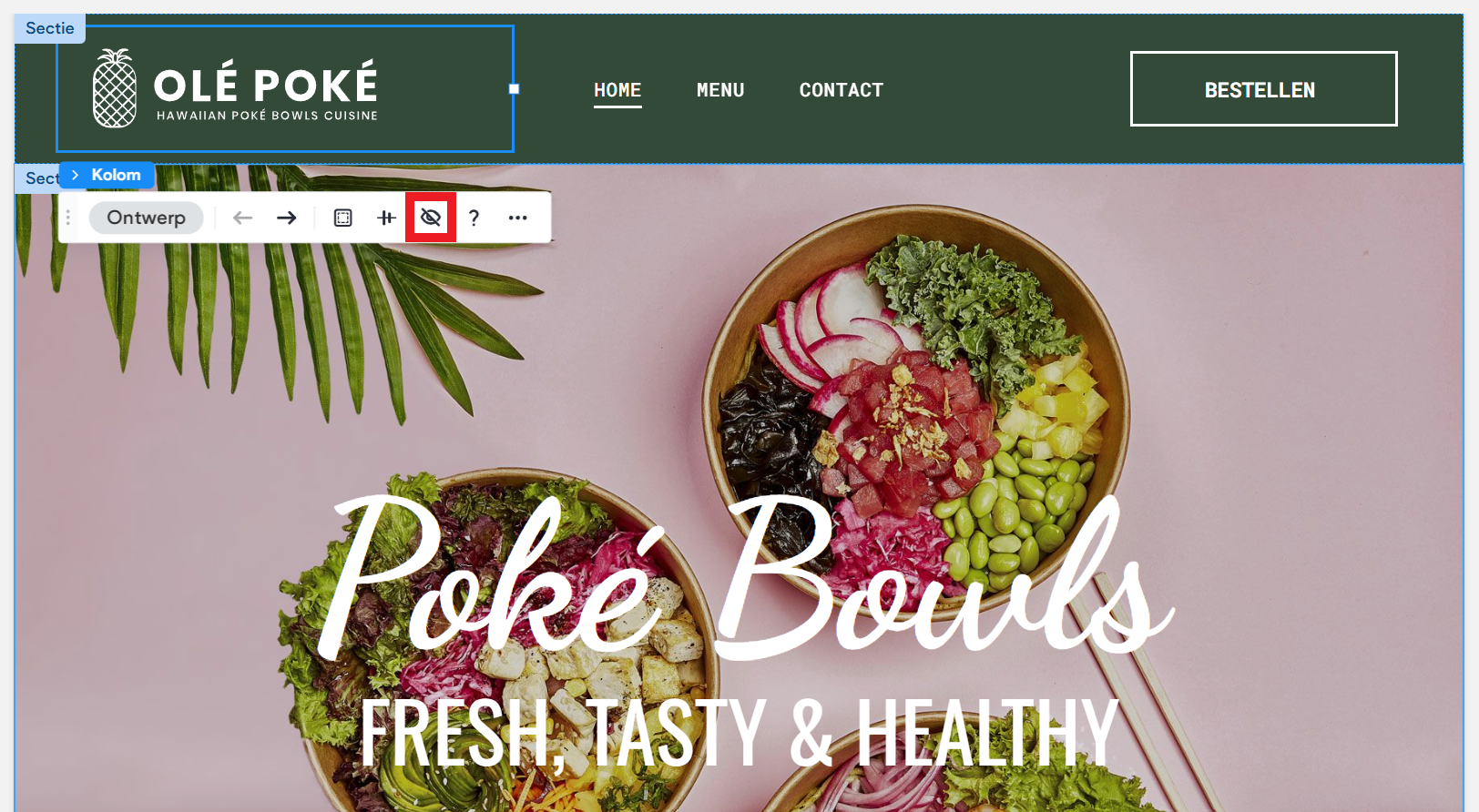 Websitemaker - Koptekst - Kolom verbergen.png