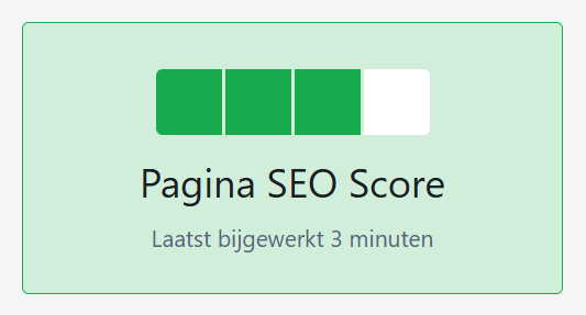 SEO - Inhoudoptimalisatie - Groene score.png