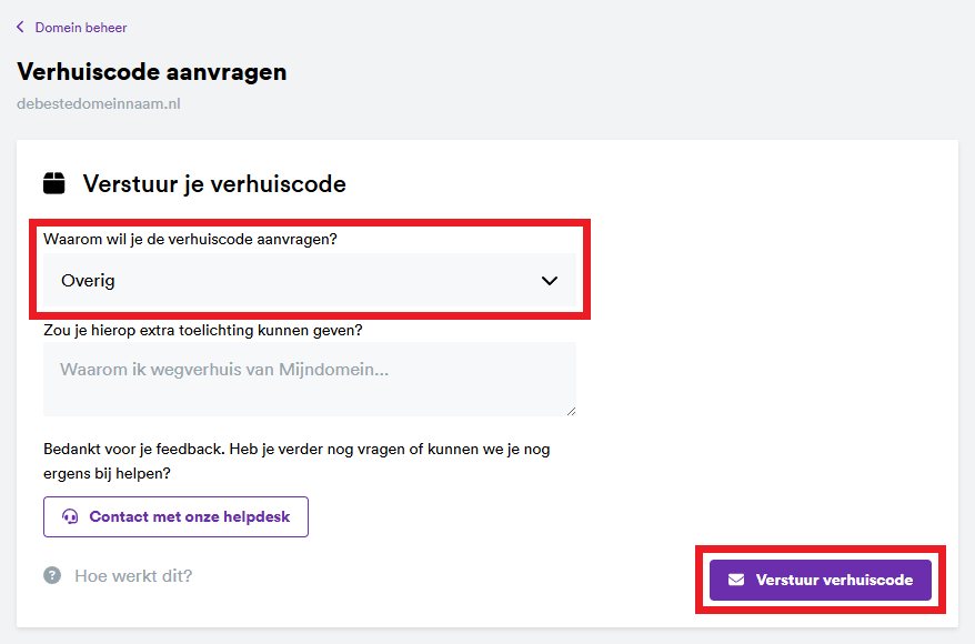 Mijn Account - Verhuiscode aanvragen - Reden + code.png